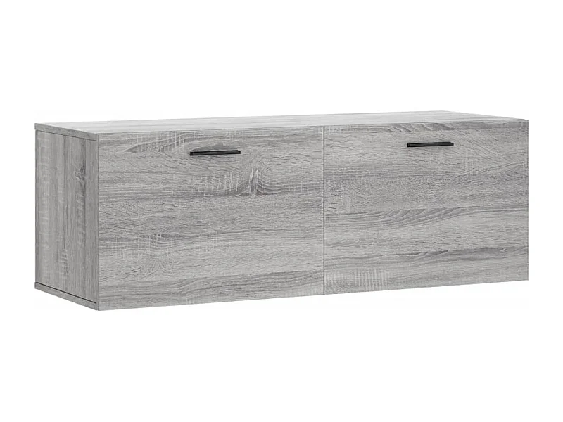 Armoire murale sonoma gris 100x36,5x35 bois d'ingénierie
