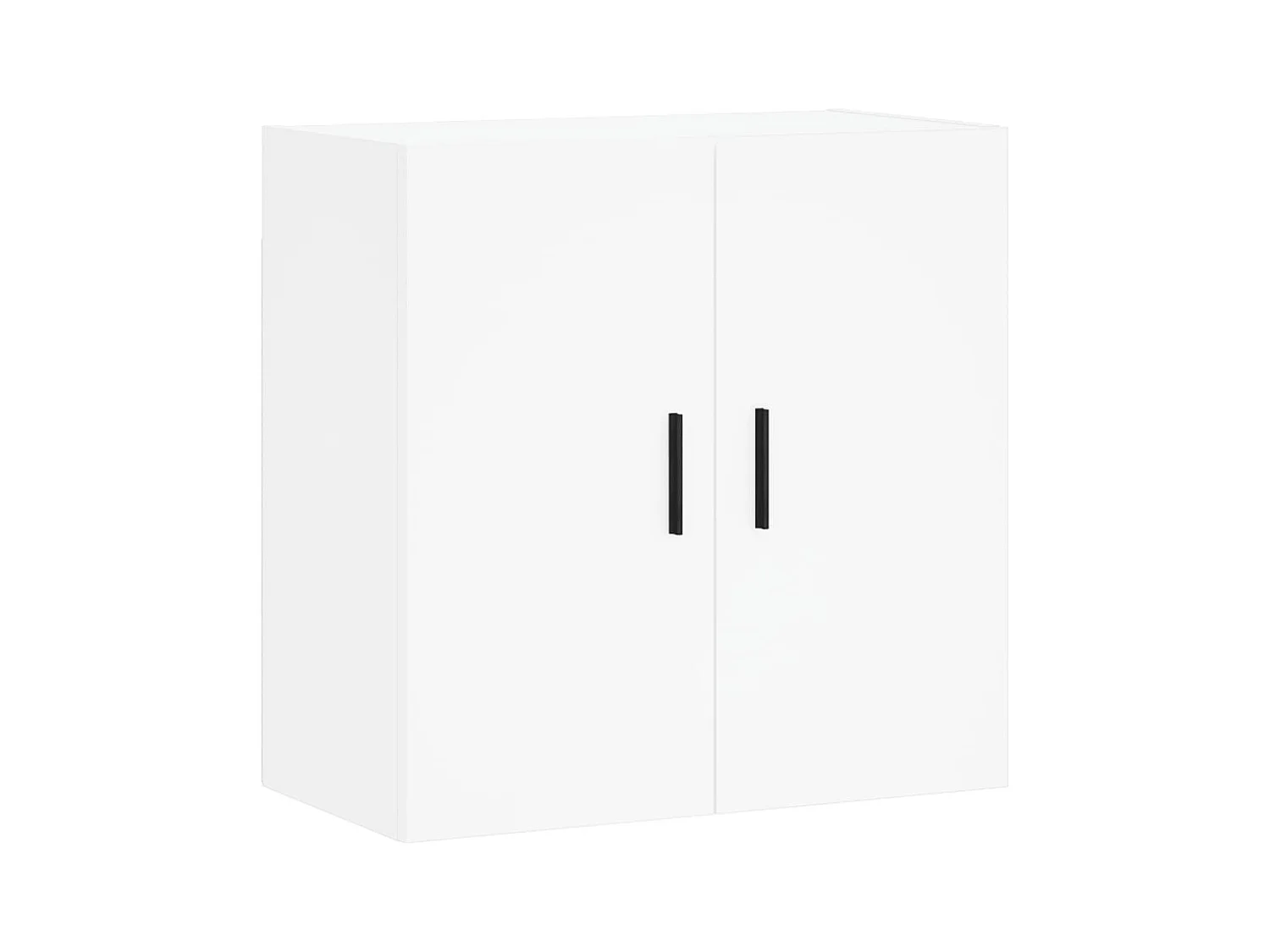 Armoire murale blanc 60x31x60 bois d'ingénierie