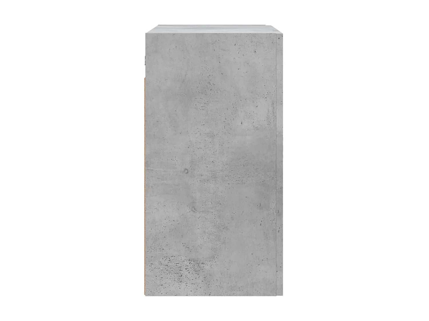 Armoire murale gris béton 60x31x60 bois d'ingénierie
