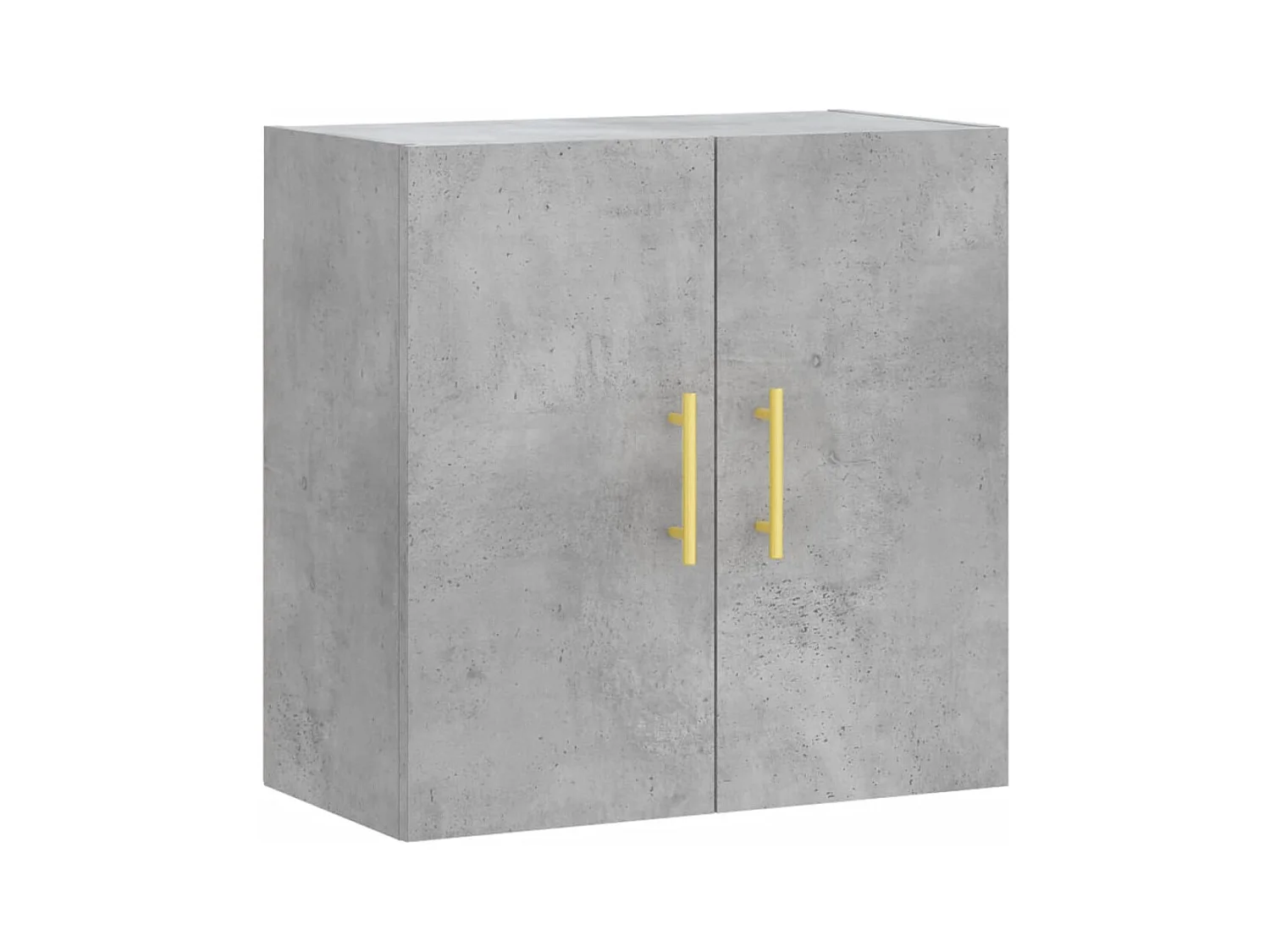 Armoire murale gris béton 60x31x60 bois d'ingénierie