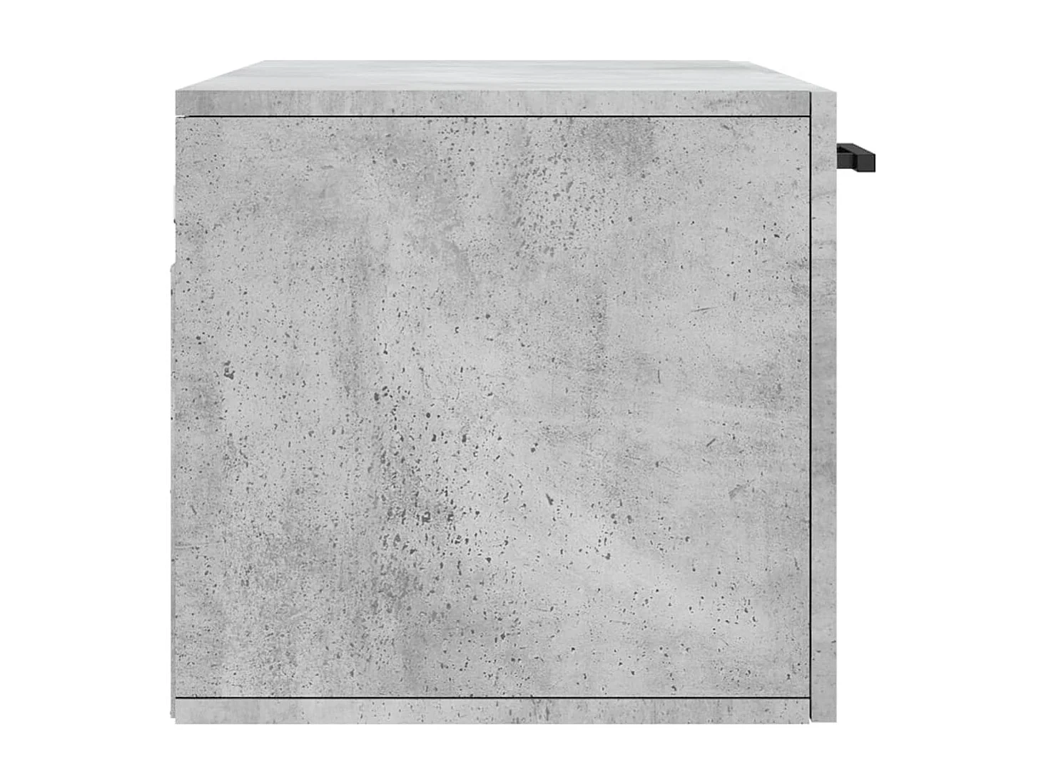 Armoire murale gris béton 80x36,5x35 bois d'ingénierie