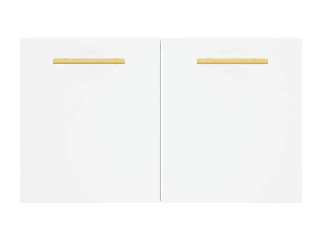 Armoire murale Blanc 60x36,5x35 Bois d'ingénierie