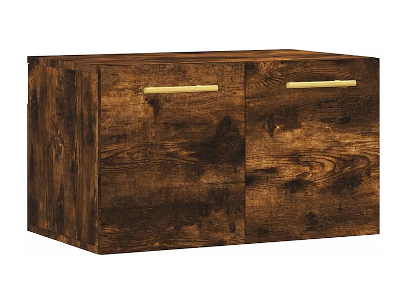 Armoire murale Chêne fumé 60x36,5x35 Bois d'ingénierie