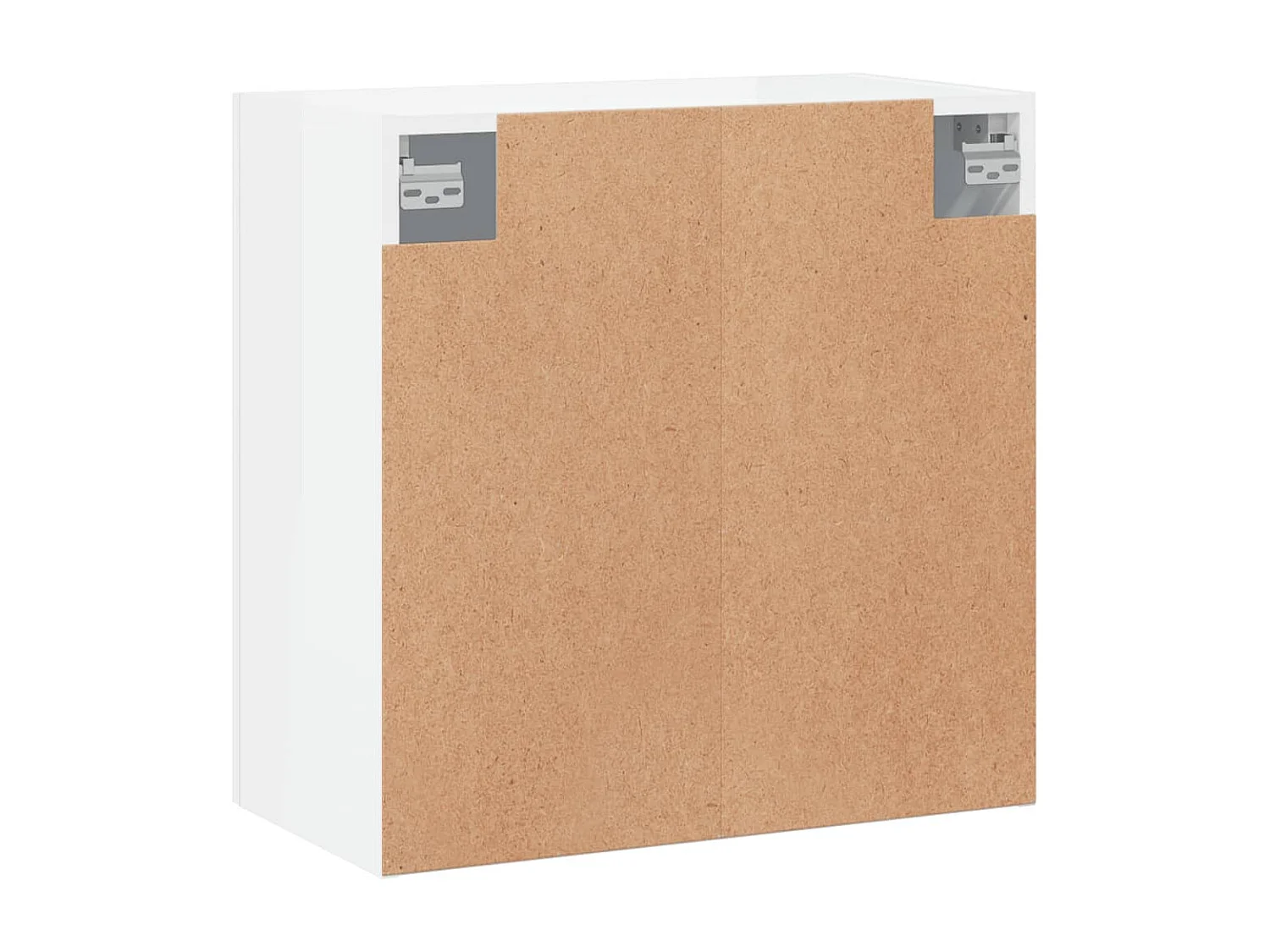 Armoire murale Blanc brillant 60x31x60 Bois d'ingénierie