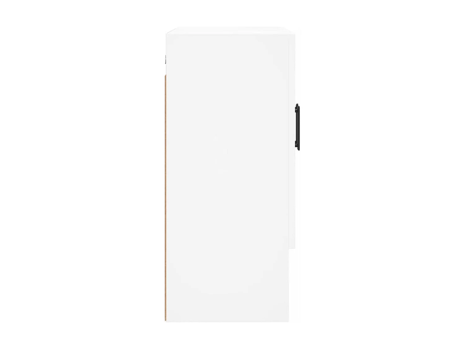 Armoire murale blanc 60x31x70 bois d'ingénierie