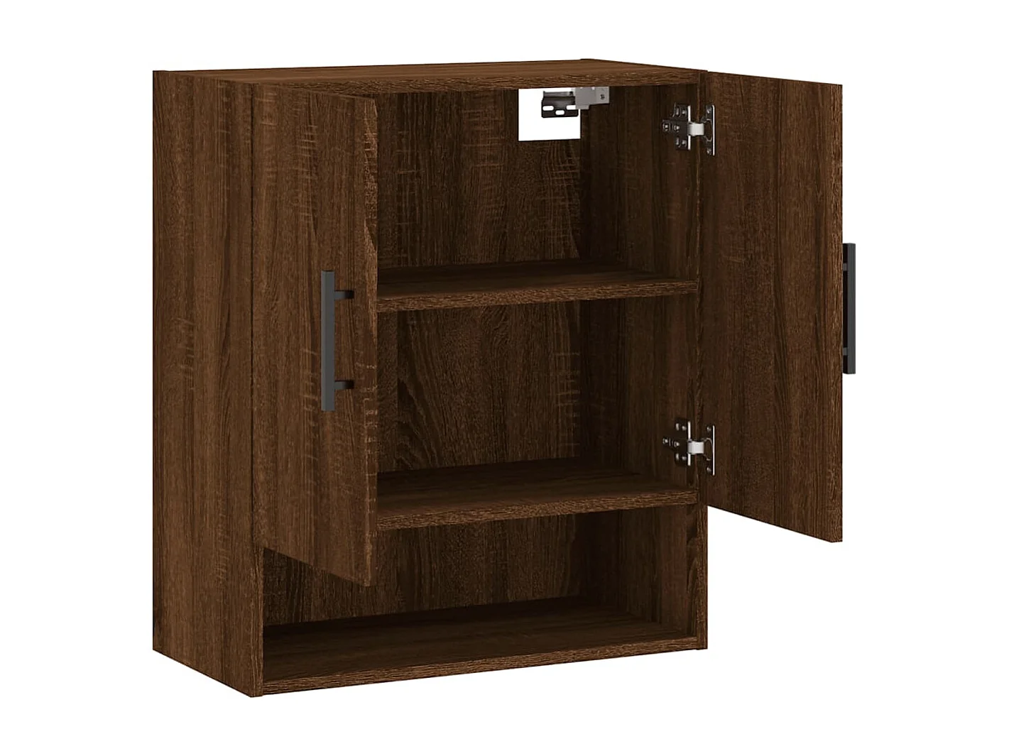 Armoire murale chêne marron 60x31x70 bois d'ingénierie