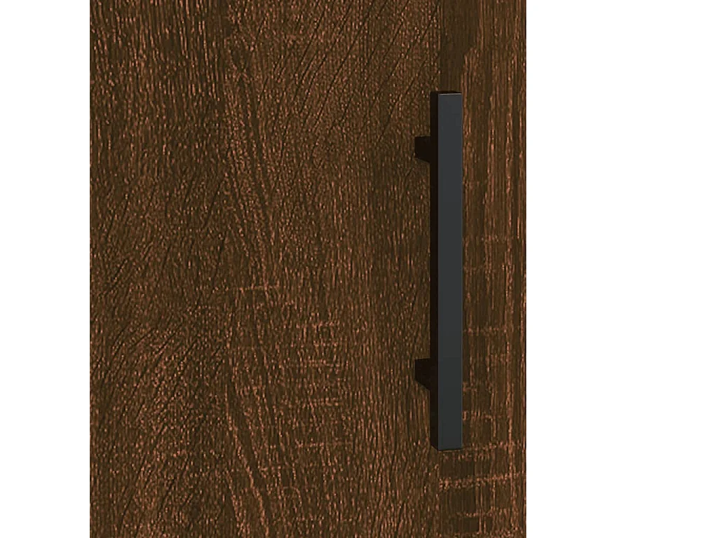 Armoire murale chêne marron 60x31x70 bois d'ingénierie