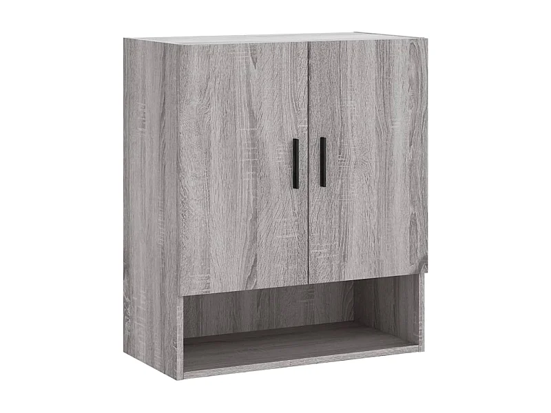Armoire murale sonoma gris 60x31x70 bois d'ingénierie