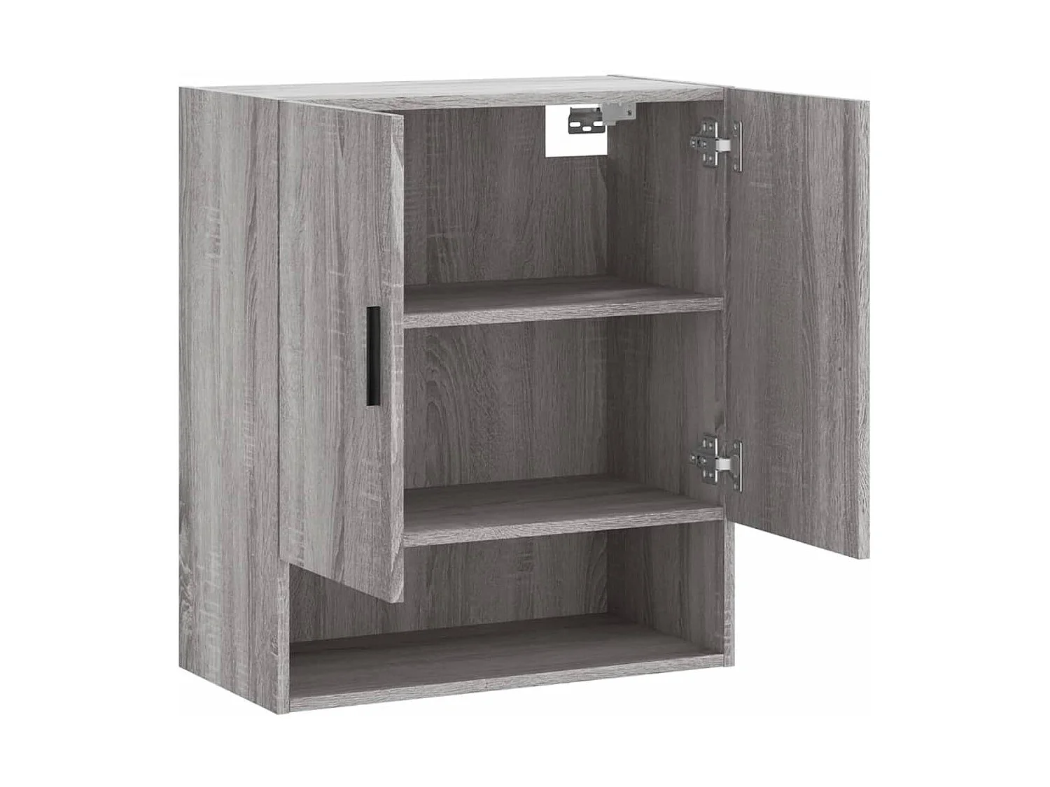 Armoire murale sonoma gris 60x31x70 bois d'ingénierie