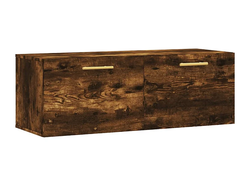 Armoire murale Chêne fumé 100x36,5x35 Bois d'ingénierie