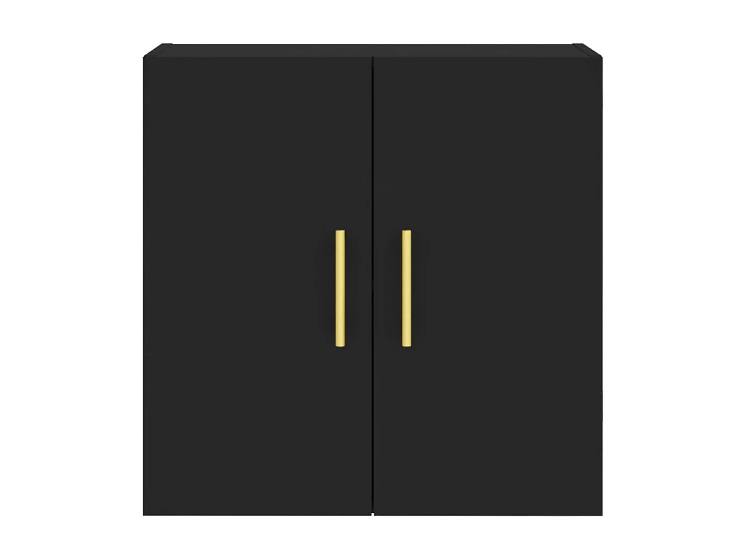 Armoire murale noir 60x31x60 bois d'ingénierie