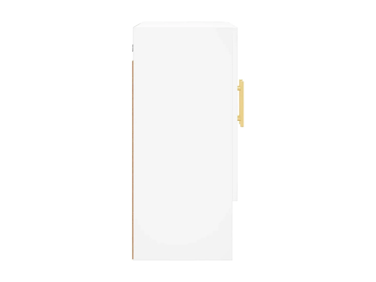 Armoire murale blanc 60x31x70 bois d'ingénierie