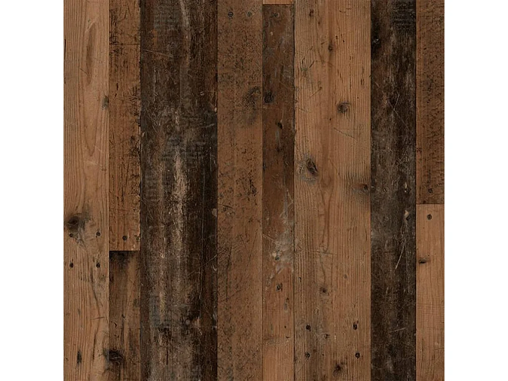 FMD Commode avec 2 portes 80x34,9x89,9 gris et style ancien