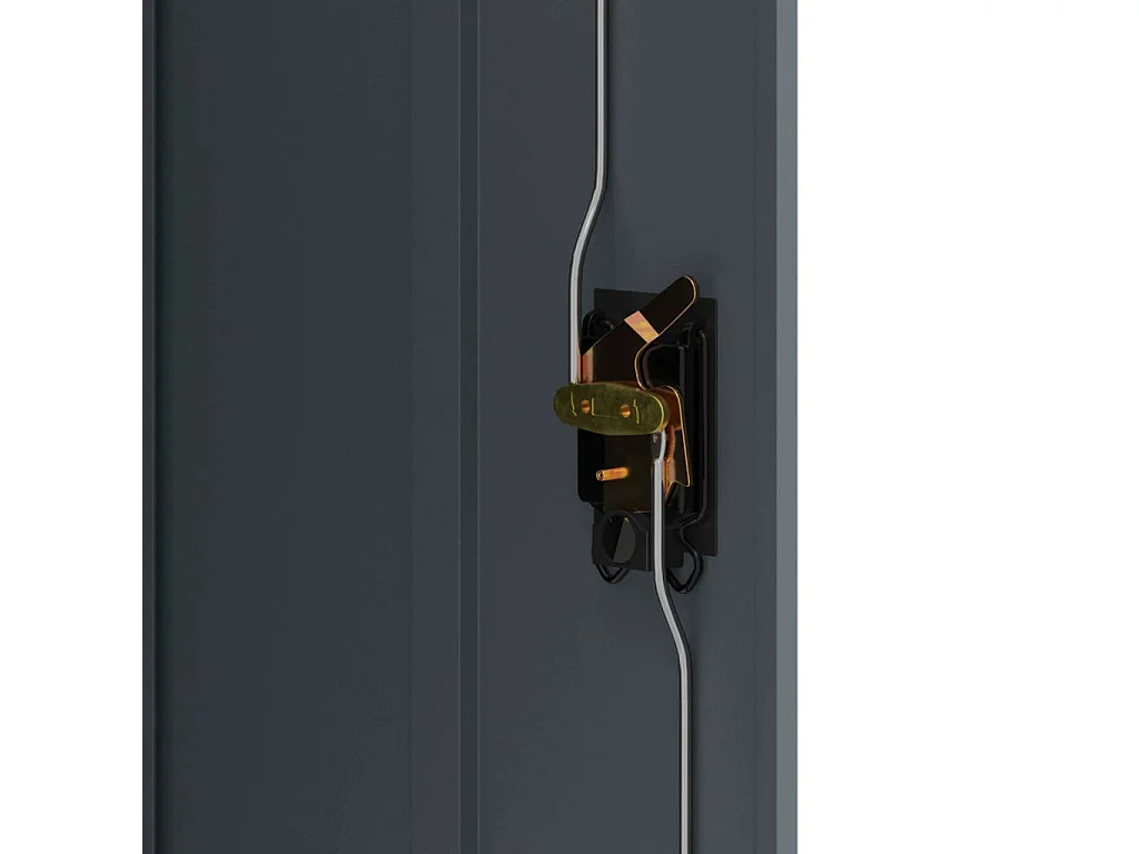 Classeur anthracite 90x40x140 acier