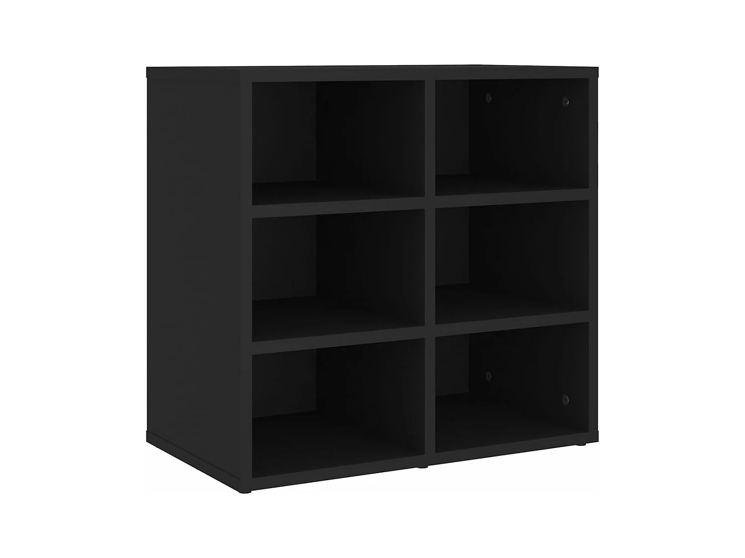 Armoire à chaussures noir 52,5x30x50