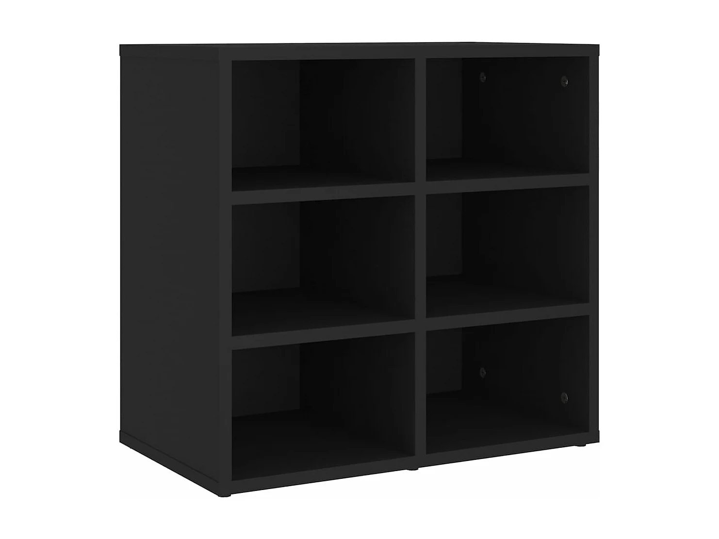 Armoire à chaussures noir 52,5x30x50