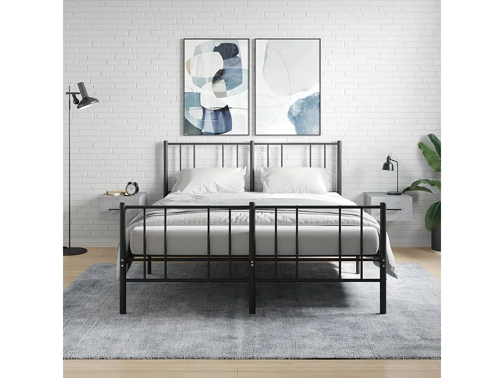 Tables de chevet murales 2 pcs gris béton 35x35x20