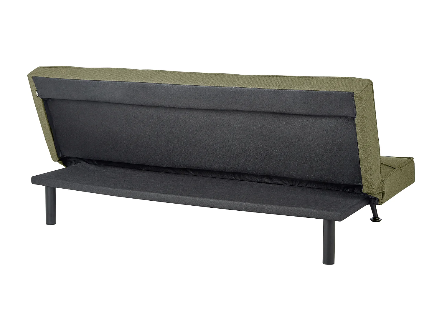 Canapé-lit 3 places HASLE Tissu Vert olive