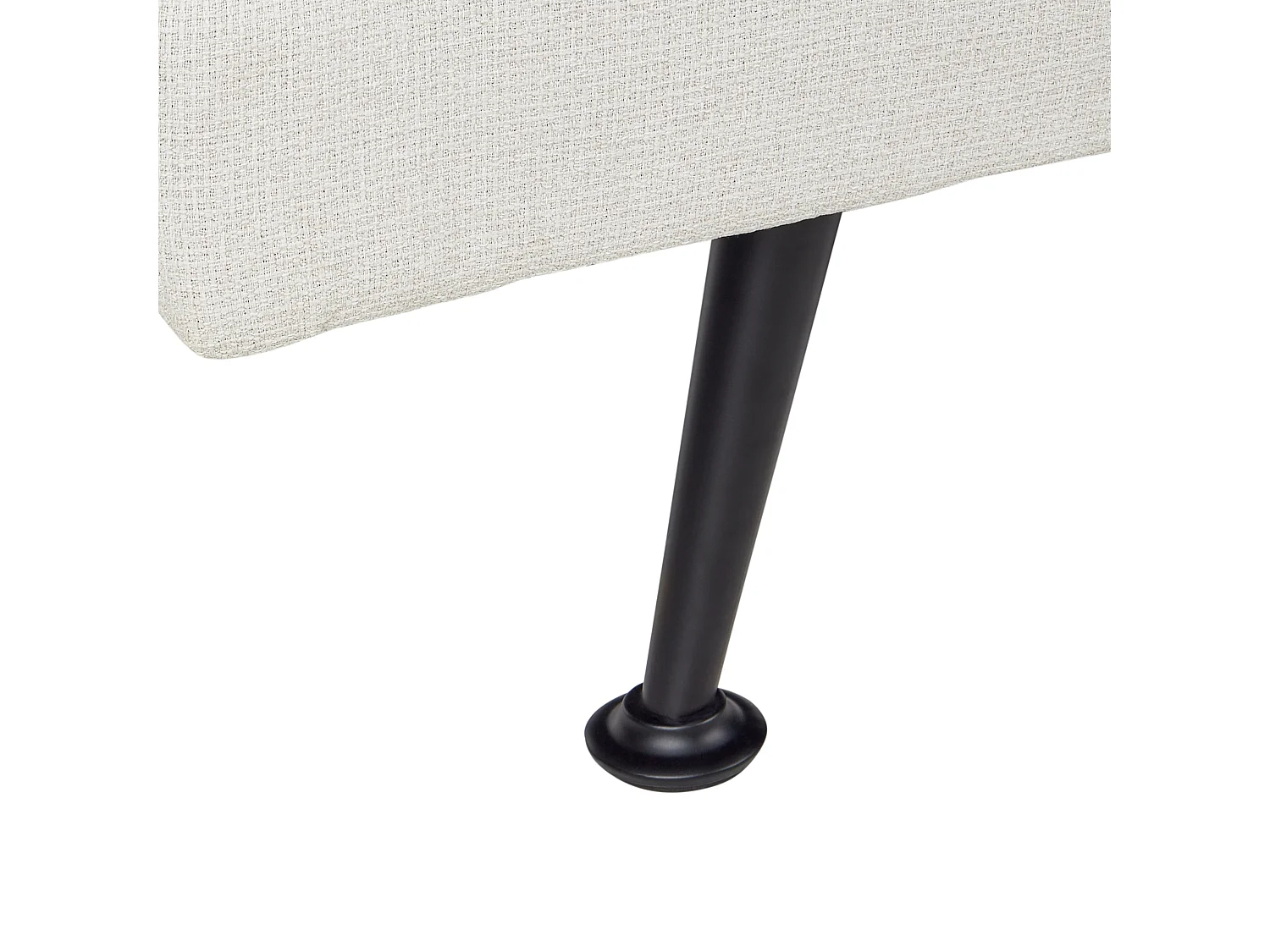 Sofá-cama HASLE Tecido Creme claro 3 lugares