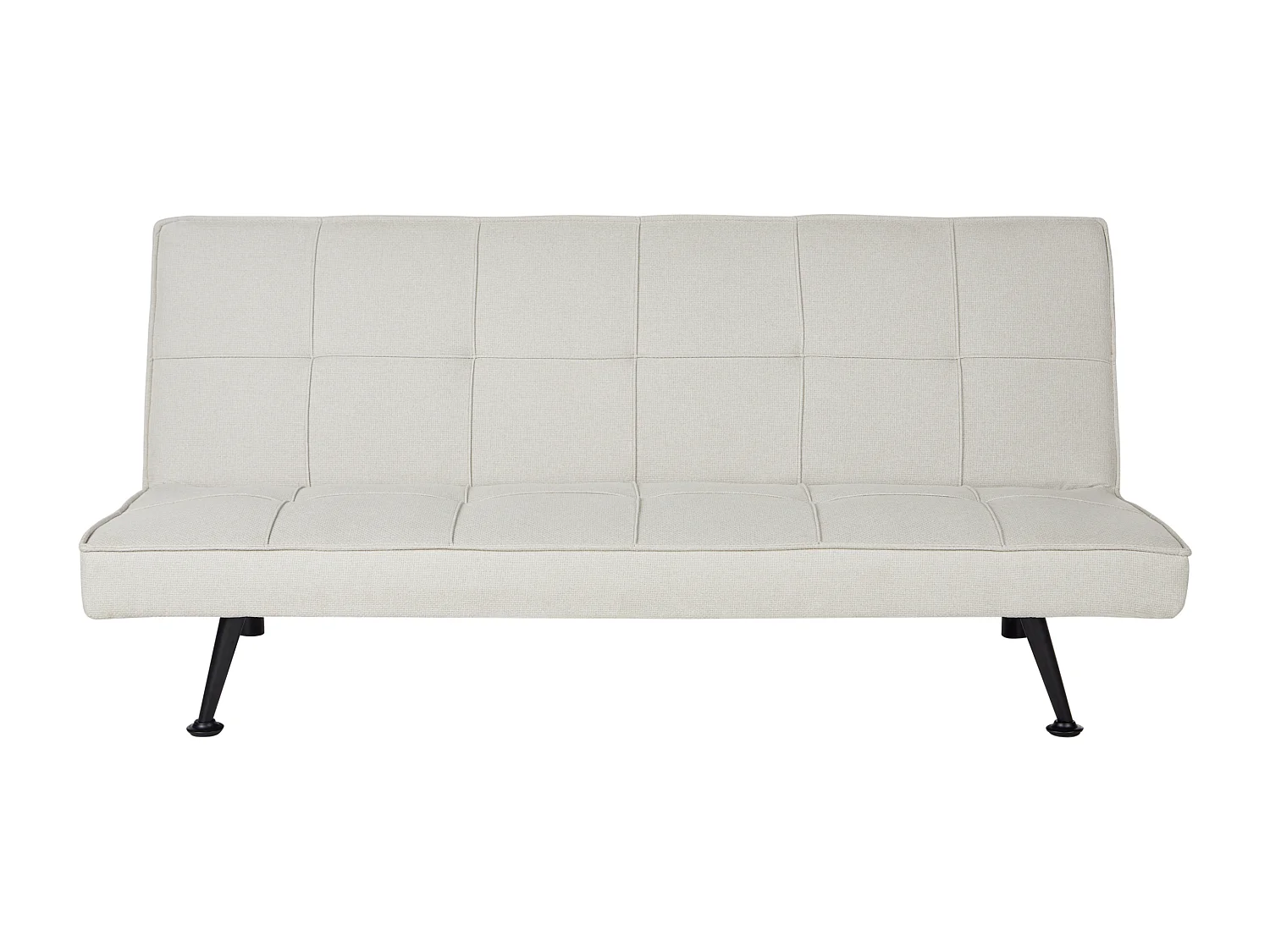 Canapé-lit 3 places HASLE Tissu Beige clair