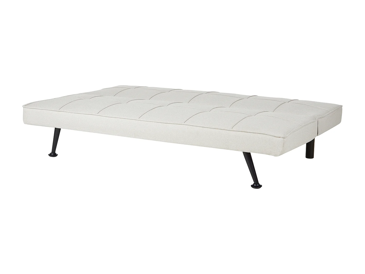 Canapé-lit 3 places HASLE Tissu Beige clair