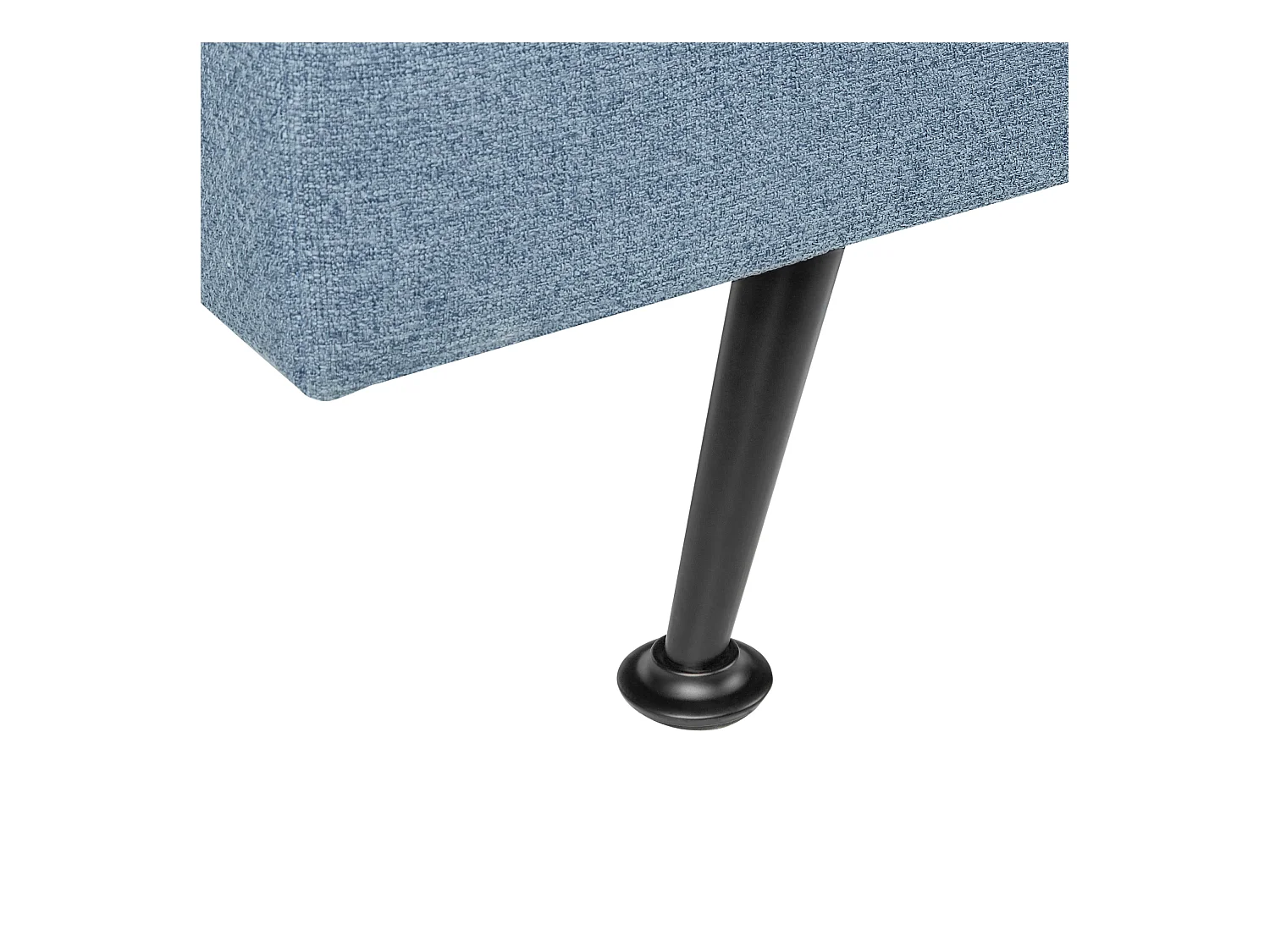 Slaapbank HASLE Stof Blauw 3-zitter
