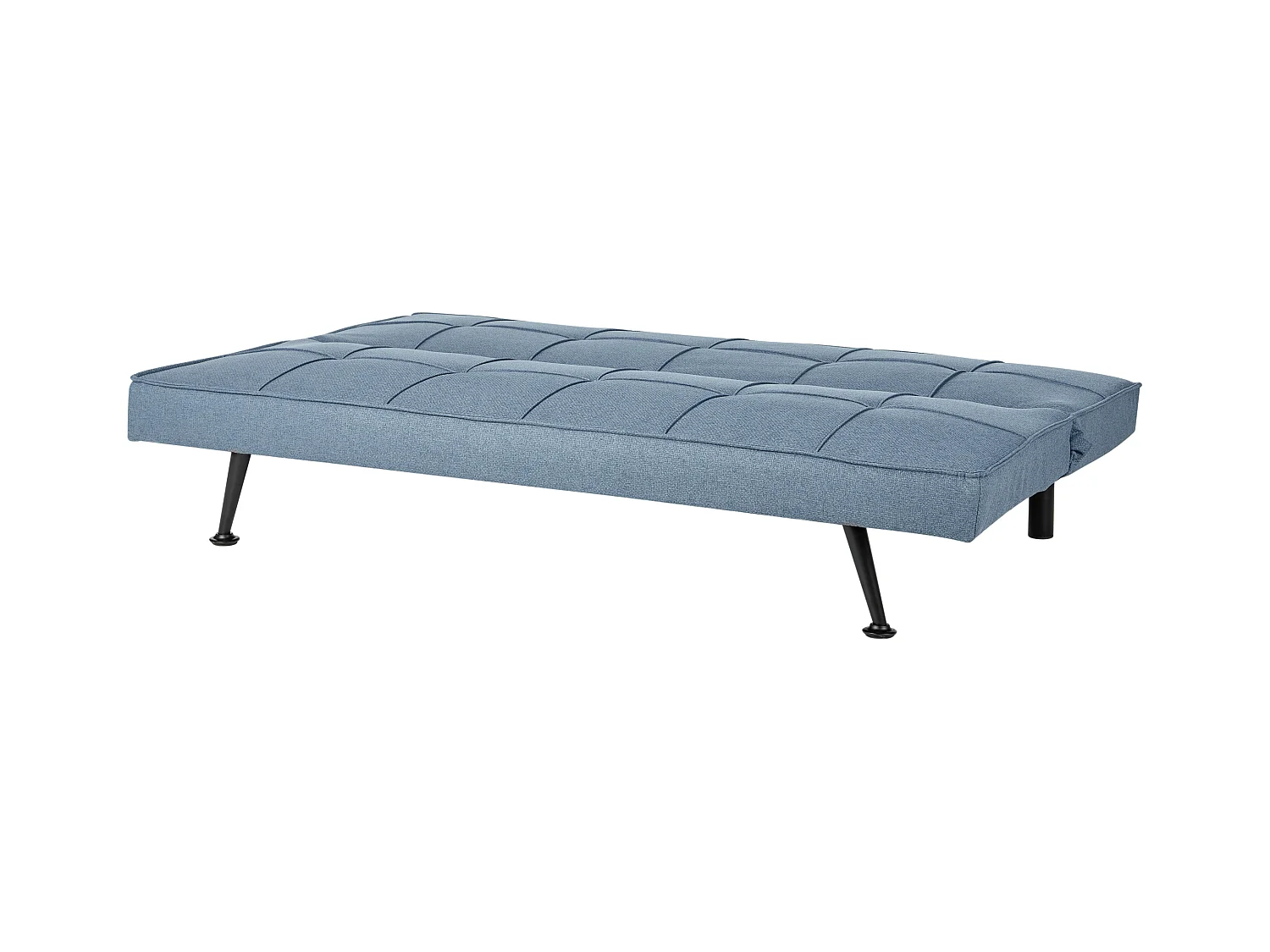 Slaapbank HASLE Stof Blauw 3-zitter