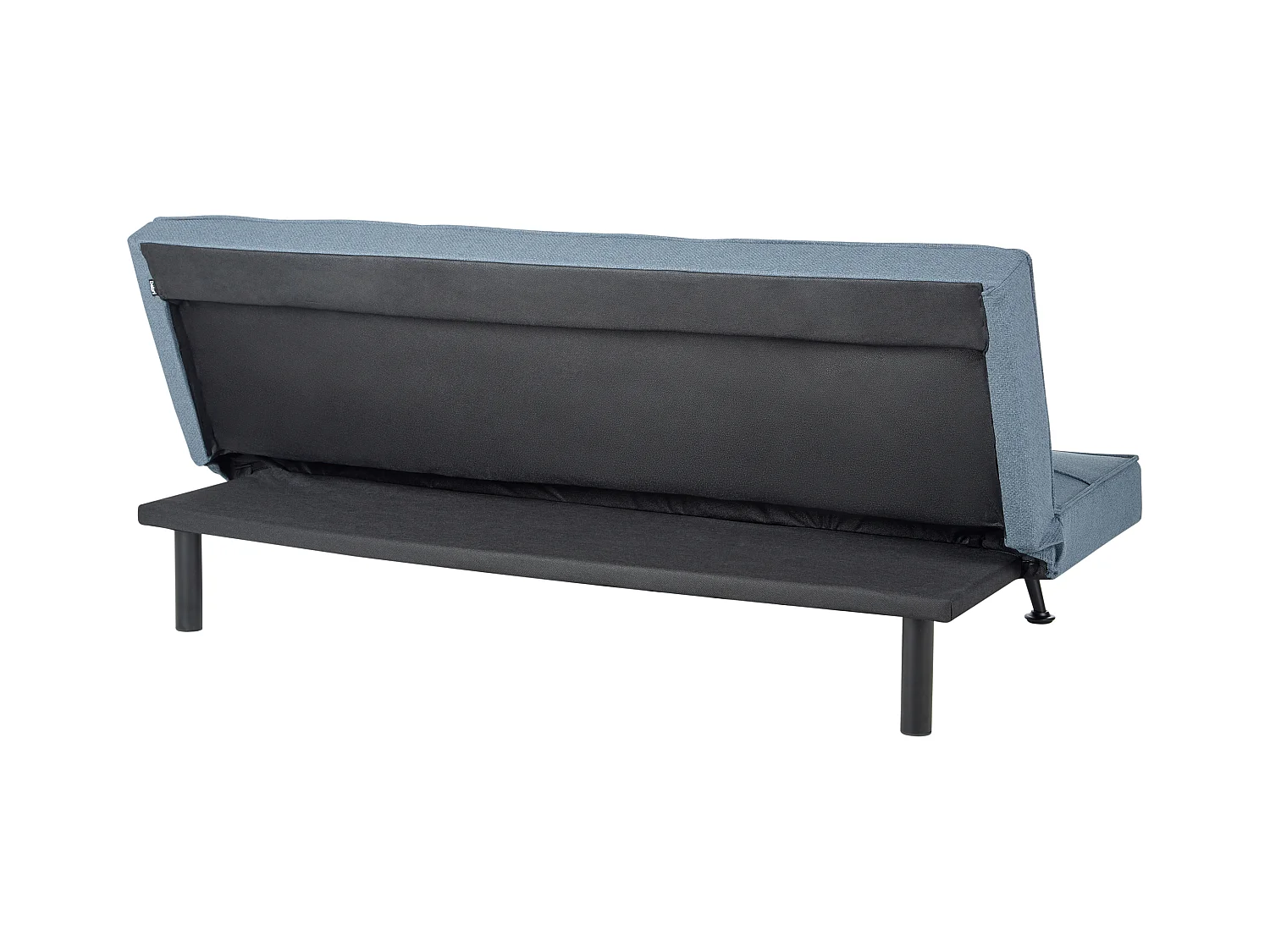 Slaapbank HASLE Stof Blauw 3-zitter