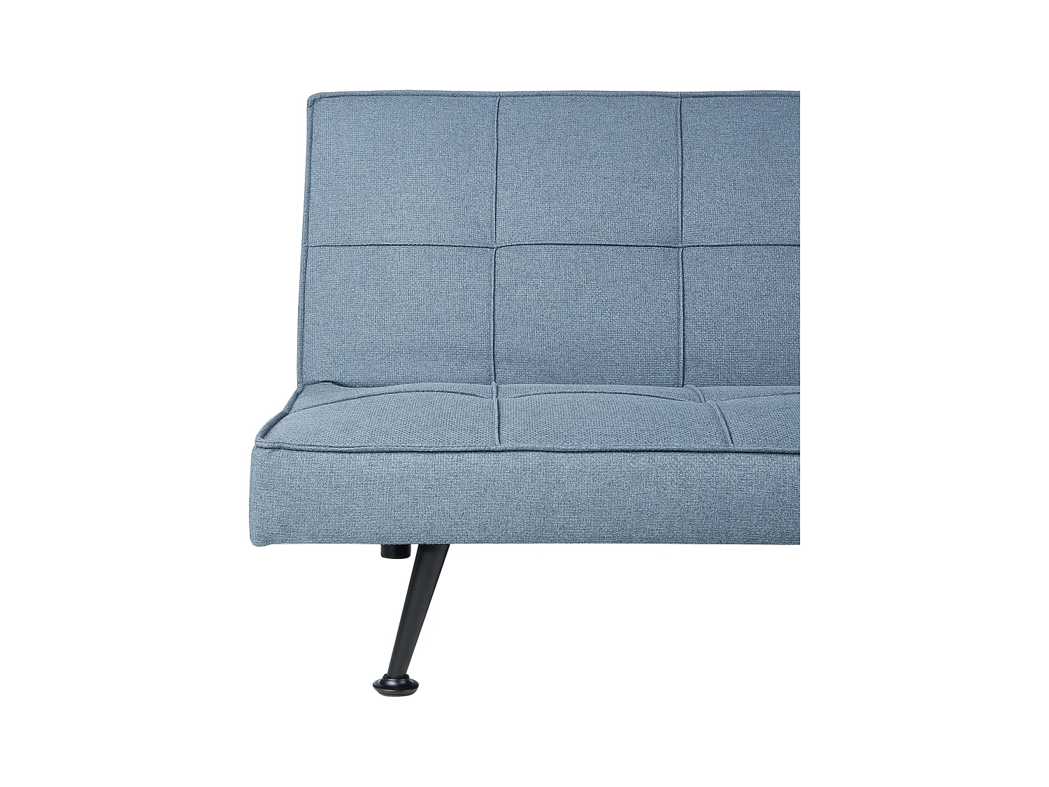 Slaapbank HASLE Stof Blauw 3-zitter