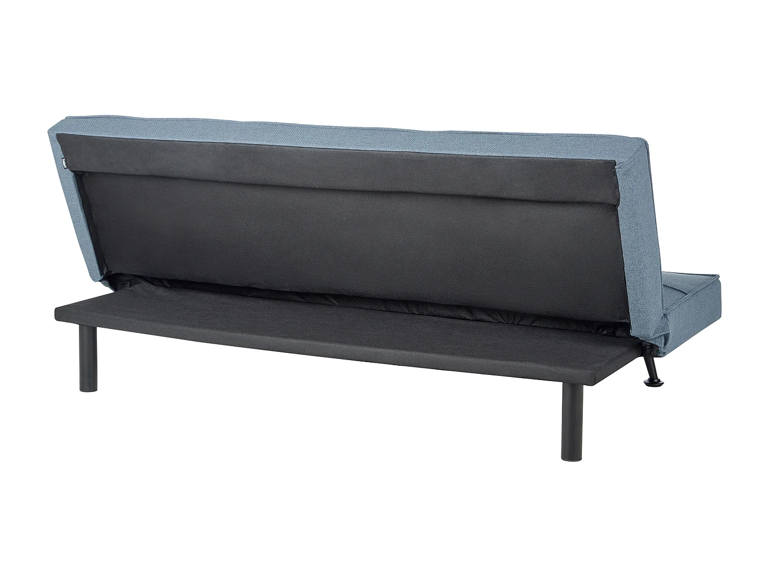 Canapé-lit 3 places HASLE Tissu Bleu