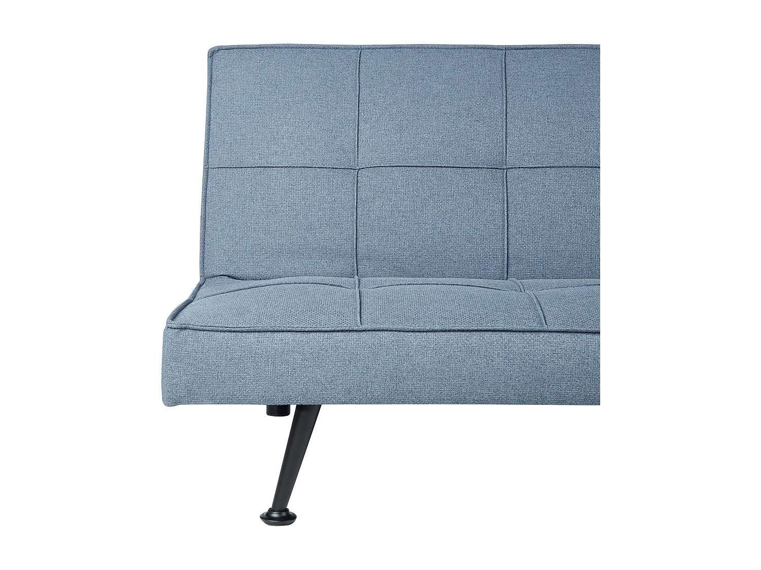 Canapé-lit 3 places HASLE Tissu Bleu