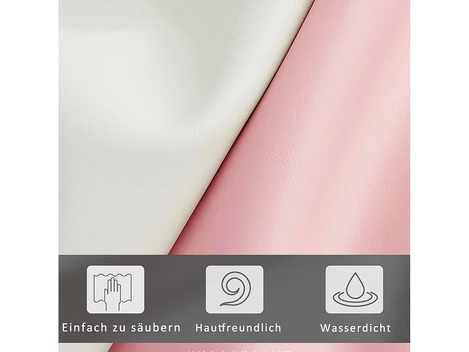 Cama infantil de 90 x 200 cm con forma de pata de gato - Cama flotante - LED - Piel sintética - beige