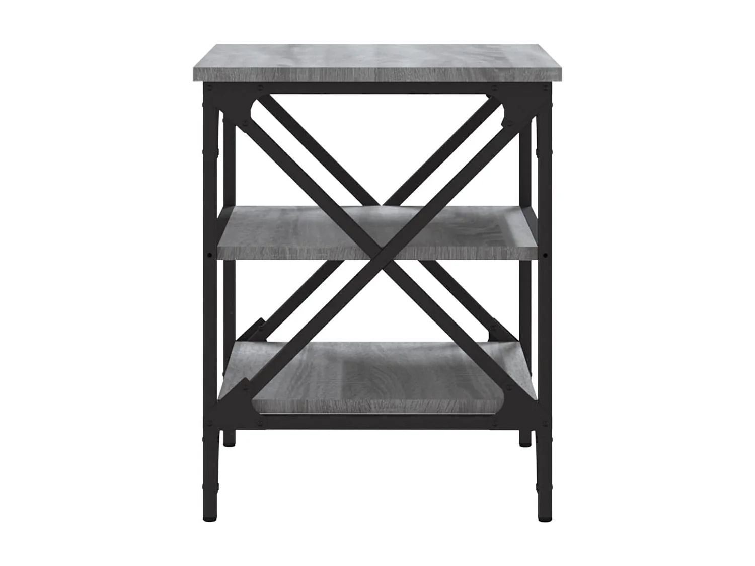 Table d'appoint Sonoma gris 40x42x50 Bois d'ingénierie