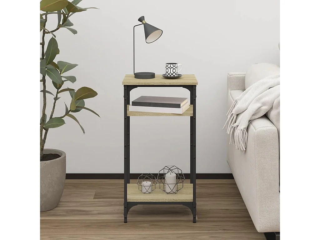 Table d'appoint Chêne sonoma 40x30x75 Bois d'ingénierie