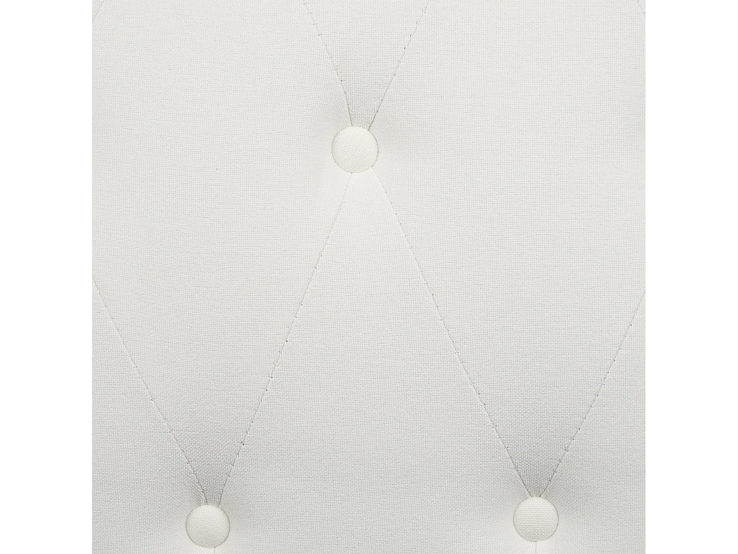 Fauteuil CHESTERFIELD Tissu Blanc cassé