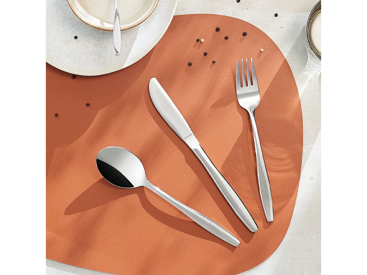 Cuillère à café Florence en inox 18/10 (lot de 6)