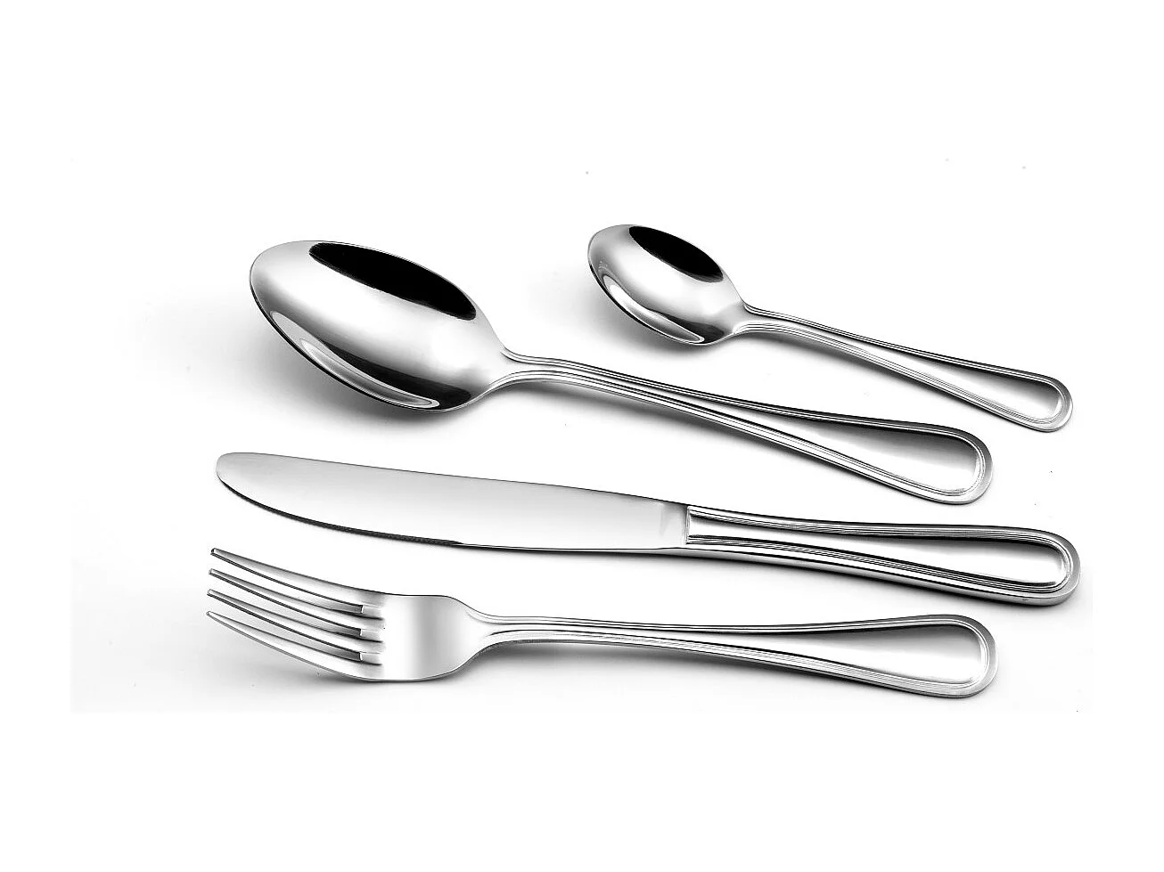 Cuillère à café héléna en inox 18/0 (lot de 6)