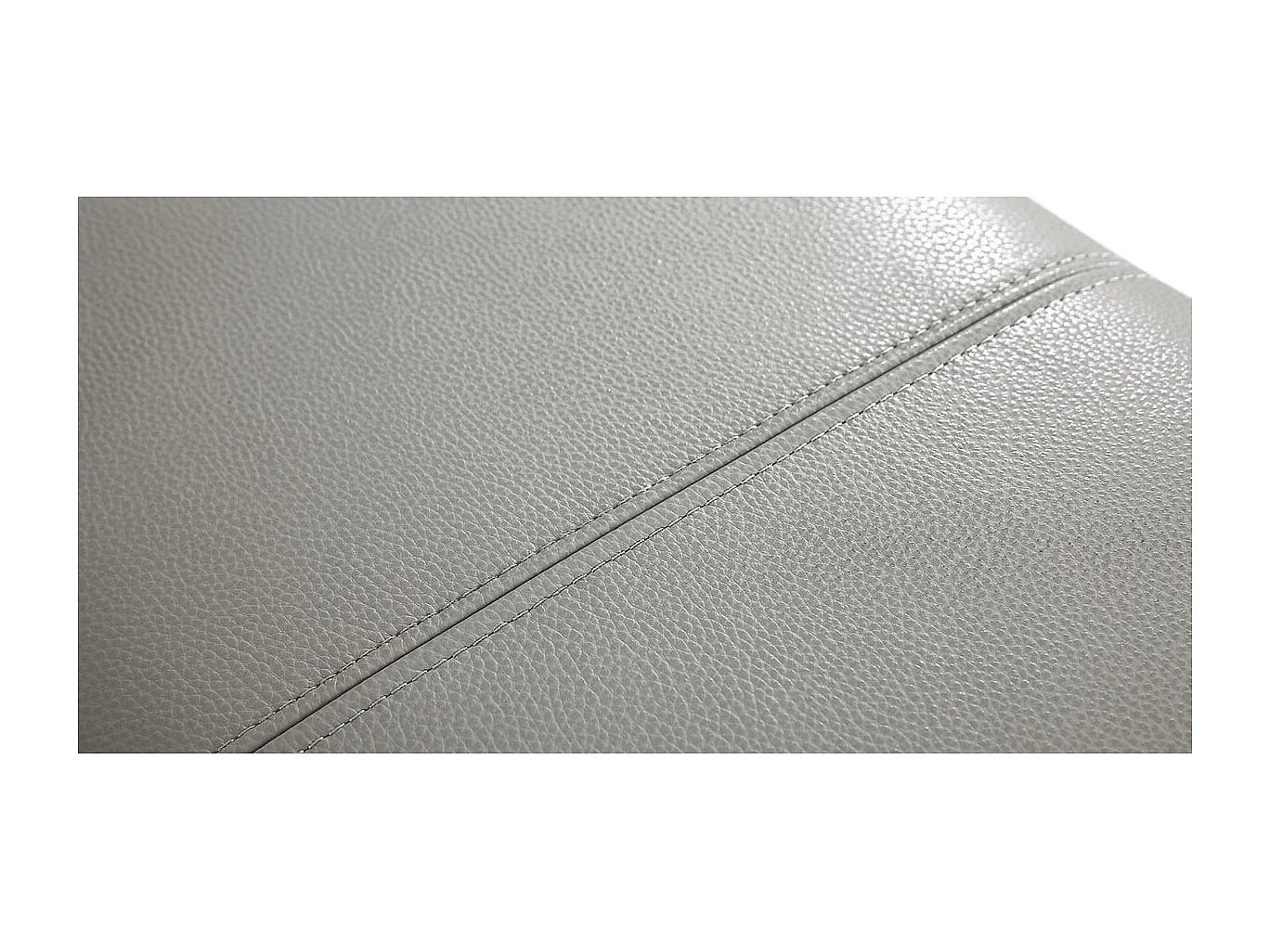 Fauteuil cuir Design  avec dossier avance-recul IRIS Gris