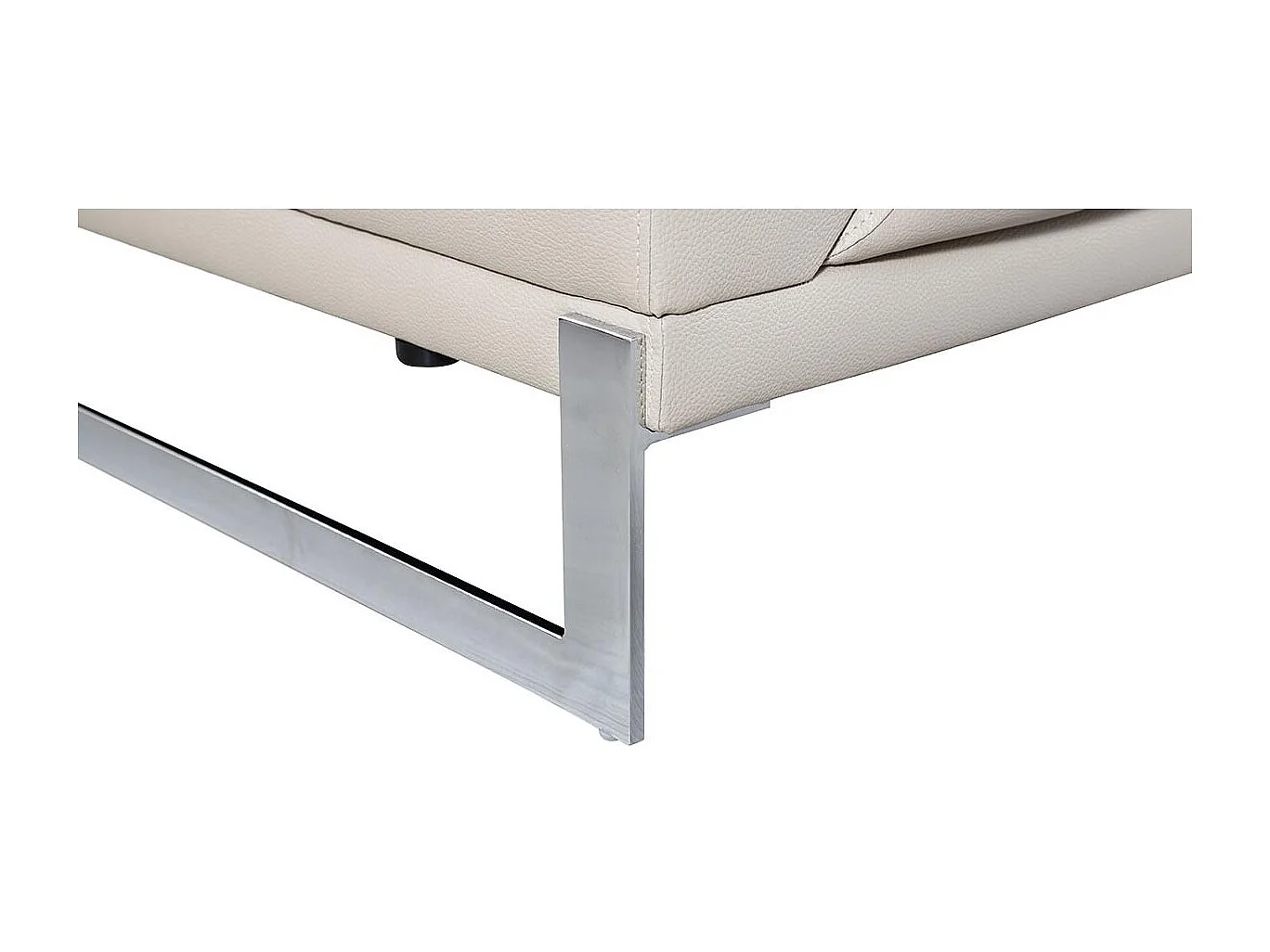 Fauteuil cuir Design HAVANA Beige