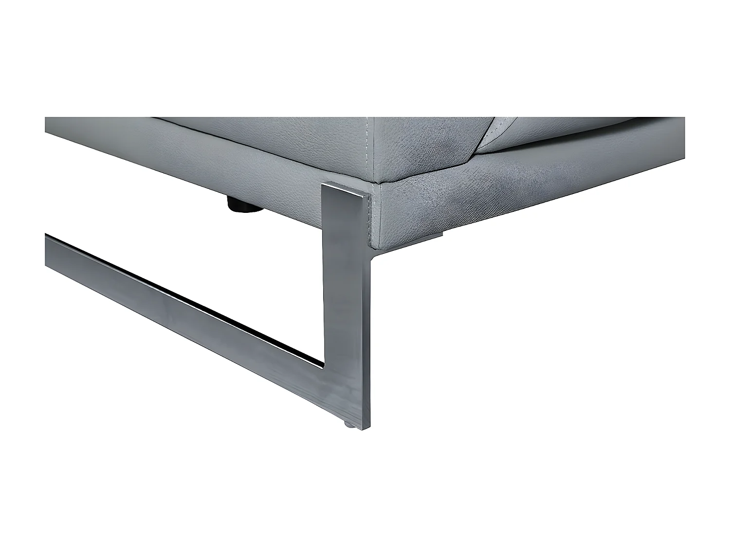 Fauteuil cuir Design HAVANA Gris