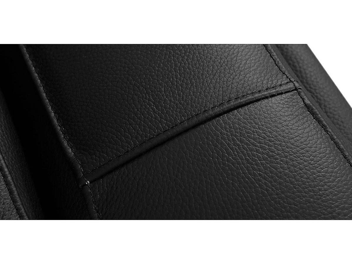 Fauteuil cuir Design ALIYAH Noir