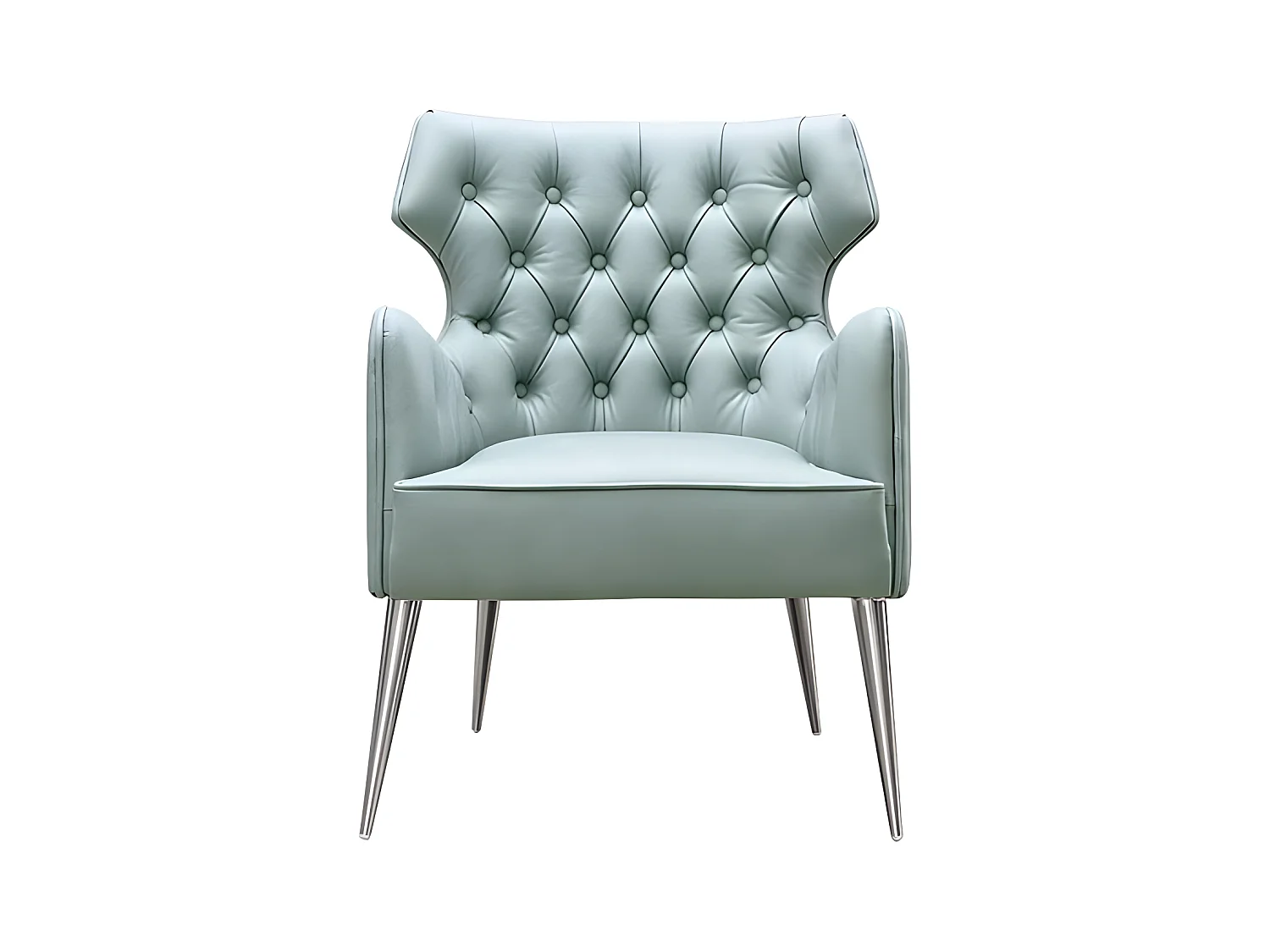 Fauteuil en simili SAX - Vert