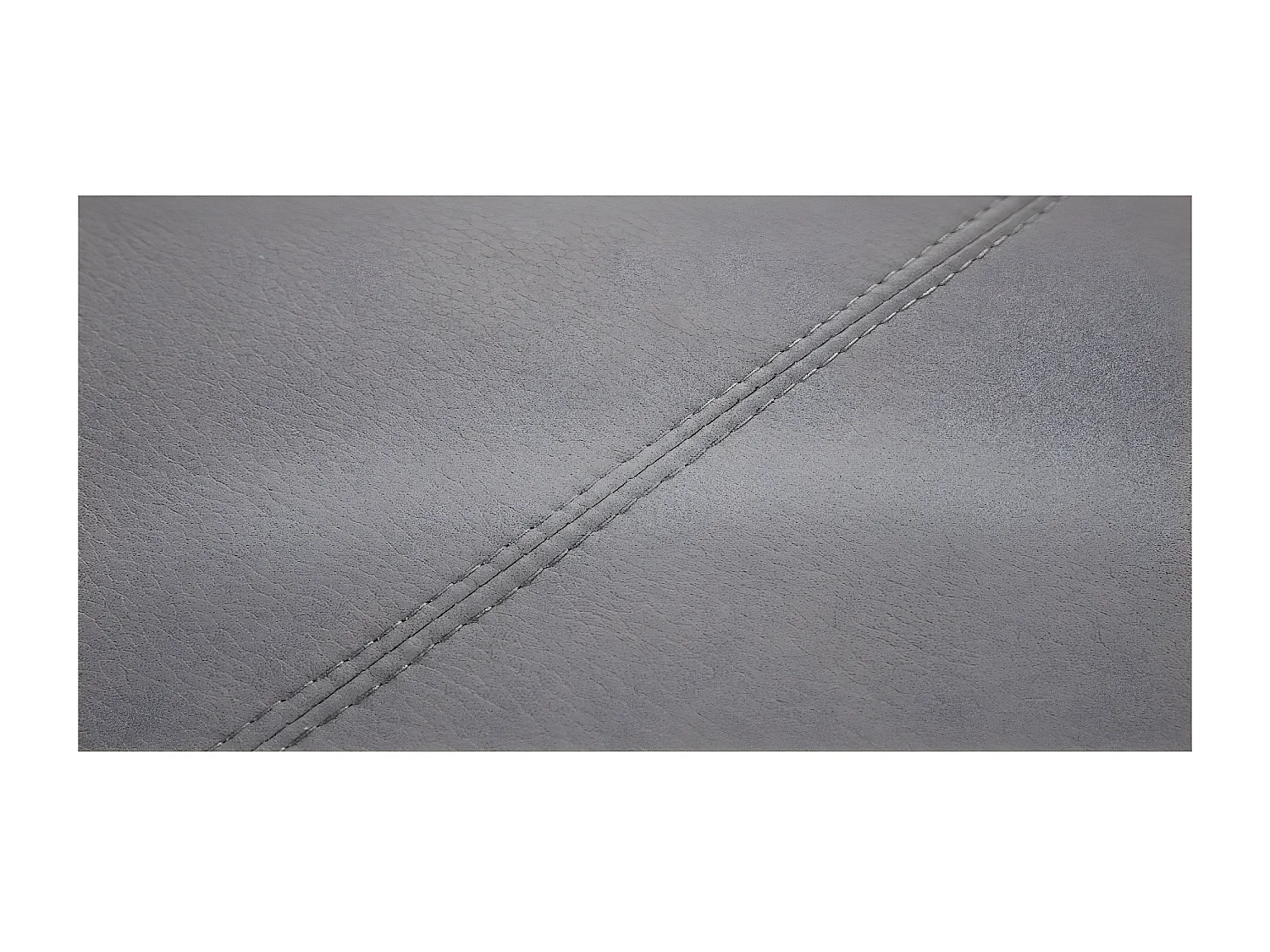 Canapé d'angle en tissu gauche TIANA - Gris - Angle Gauche