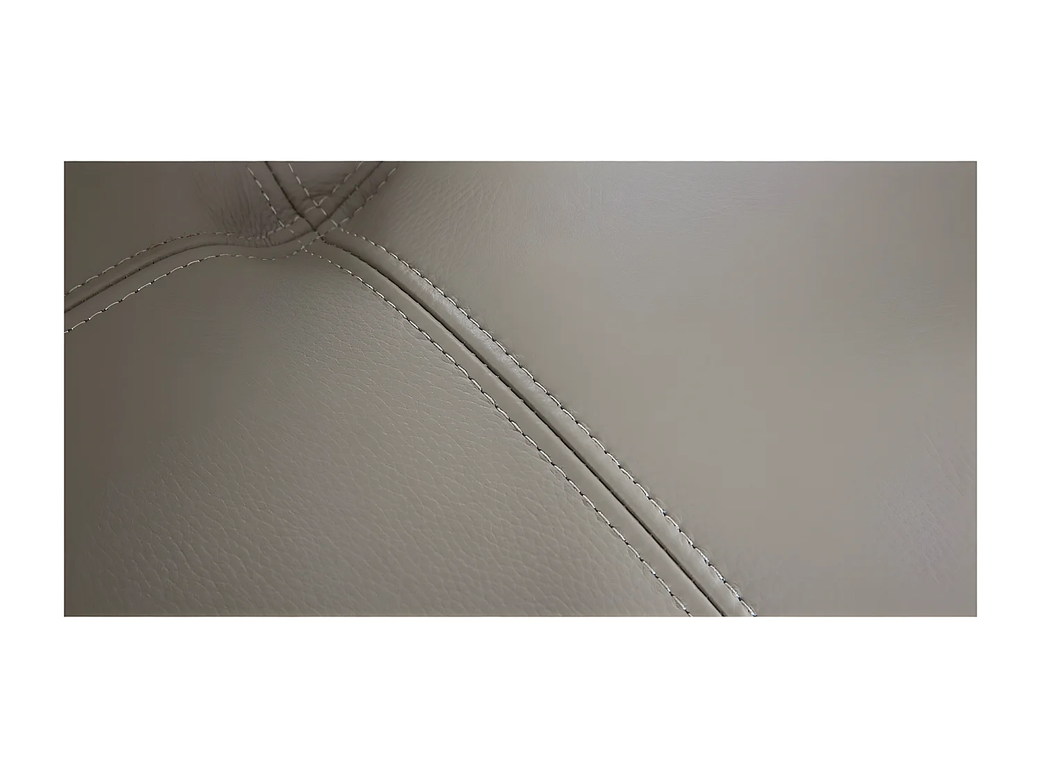 Fauteuil cuir Design MAEL Beige