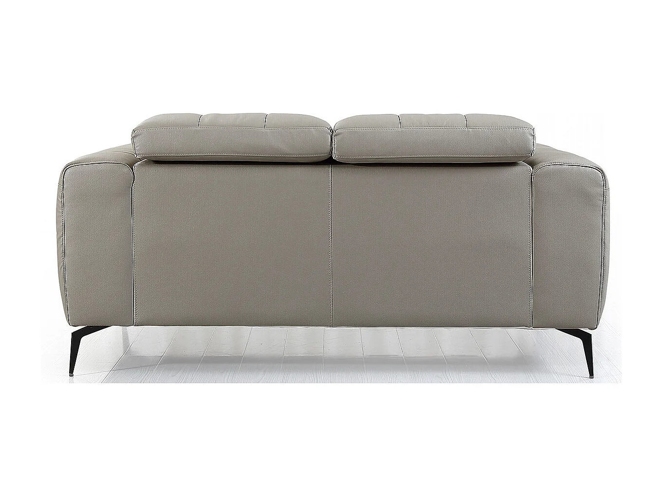 Canapé 2 places Cuir KIKO Beige