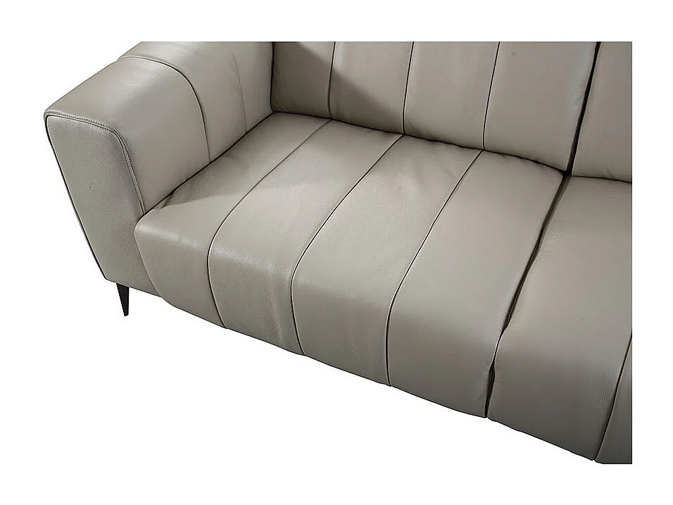 Canapé 2 places Cuir KIKO Beige