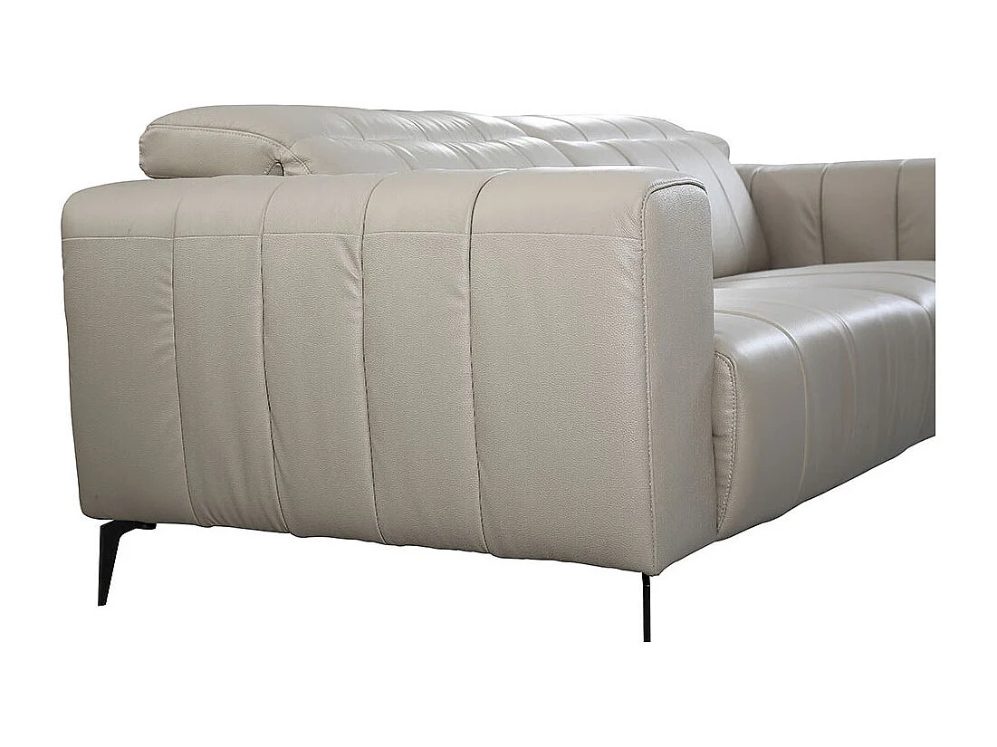 Canapé 2 places Cuir KIKO Beige