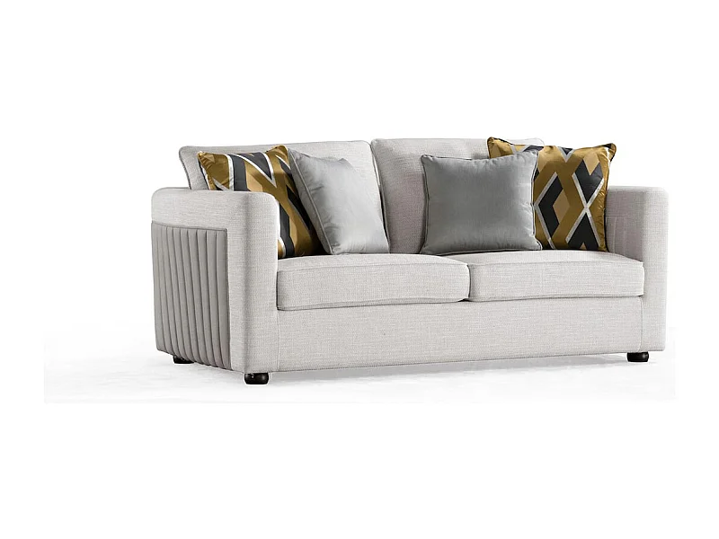 Canapé 2 places en tissu MEZZO - Beige