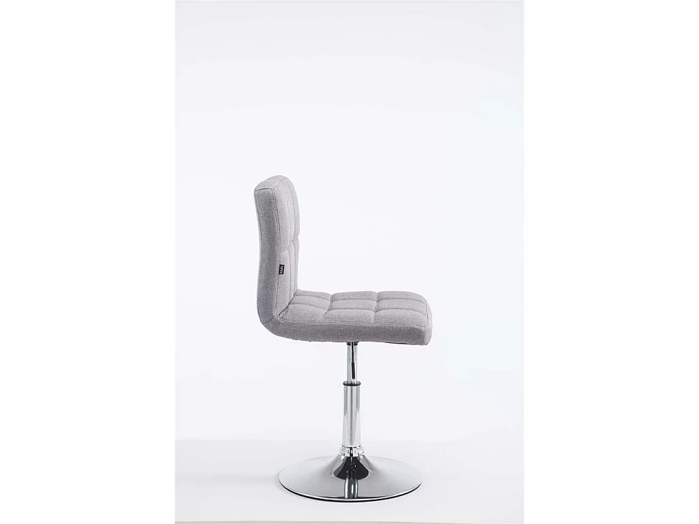 Fauteuil pivotant - Tissu & Nature - Gris - Palma