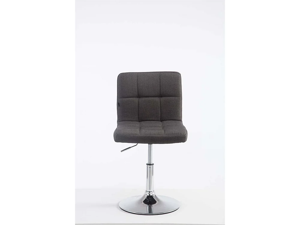 Fauteuil pivotant - Tissu & Nature - Gris foncé - Palma